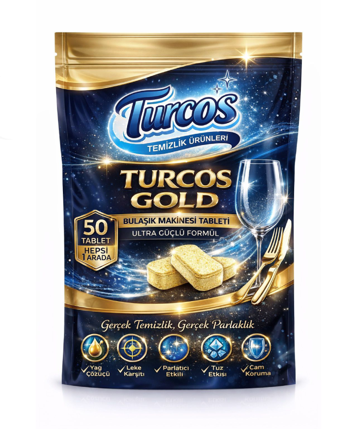 Turcos Gold Bulaşık Deterjanı (Tablet)